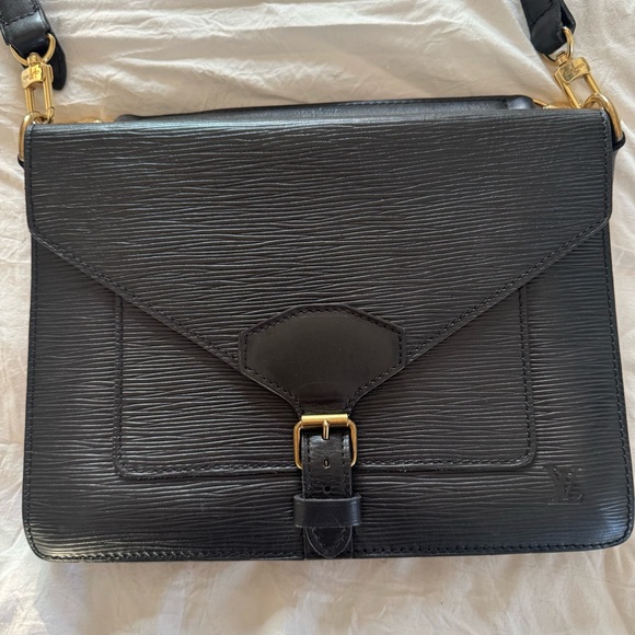 Louis Vuitton Handbags - Louis Vuitton Black Epi